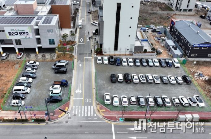 광산구 하남3지구 보건소 인근 시민참여주차장