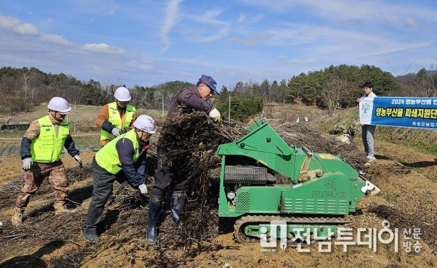 곡성군, 영농부산물 안전처리 본격 시행