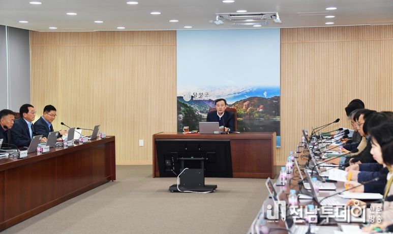 담양군, 3월 정례조회 개최 … 의료공백 대비한 담양형 향촌 돌봄 체계 강화 주문