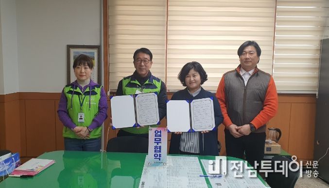 목포시 북항동, 하나노인복지관과 노인맞춤돌봄서비스 업무 협약 체결