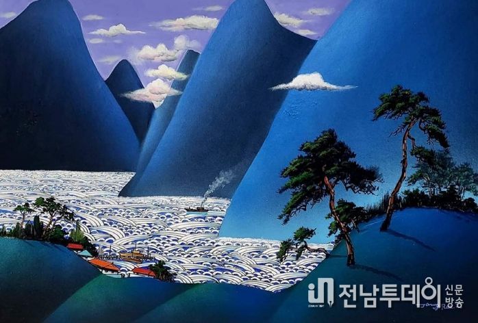 여수의 대표 작가 강종래 화백이 오는 26일까지 2024년 서울인사아트센터 3층에서 ‘섬섬섬 麗水(여수) 다도해의 기상’을 주제로 개인전을 연다.