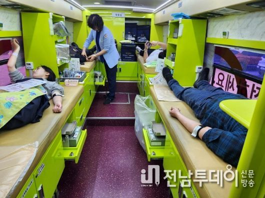 영광군, 2024년 생명나눔 단체헌혈 실시