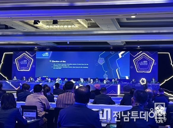 태국 방콕에서 열린 AFC 총회 현장.