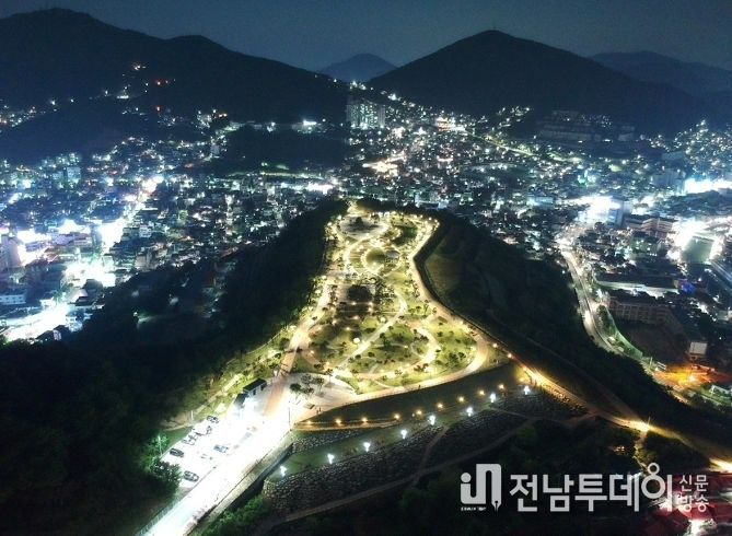 여수시, 남산공원 조성…새로운 밤바다 야경명소