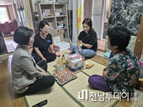 장흥군 드림스타트, 행복한 추석맞이 꾸러미 전달