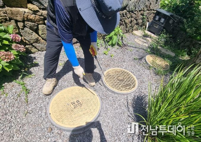 우도면 개인오수처리시설 집중점검