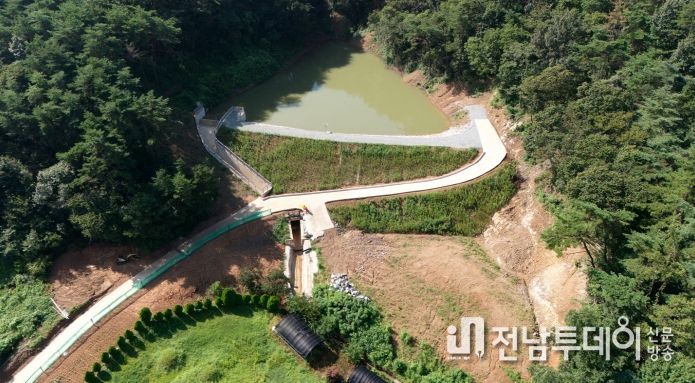 함평군, 재해위험저수지 2개소 정비사업 ‘준공’...자연재해 선제적 대응