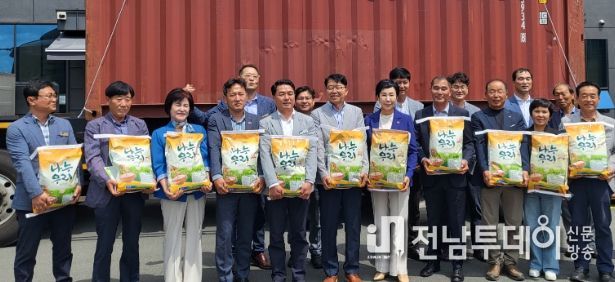 순천 쌀 ‘나누우리’, 필리핀 등 동남아 수출 성과 이뤄