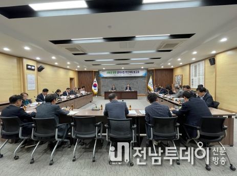 새로운 영광, 공약사업 추진계획 보고회 개최