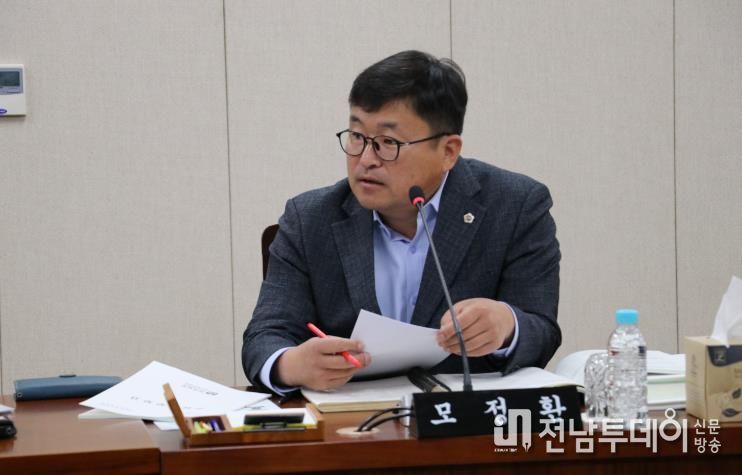 전라남도의회 모정환 도의원, 무안공항 활성화‧민간공항 이전 추진상황 점검
