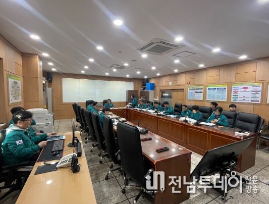 영광군, 무안공항 여객기 추락사고 대응 재난안전대책본부 운영