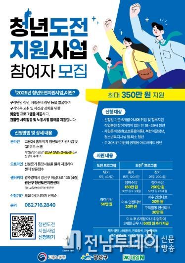 청년도전지원사업 웹자보.