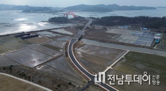 신안군 증도-지도간(사옥도) 지방도805호선 개통, 지역주민숙원사업 드디어 해결