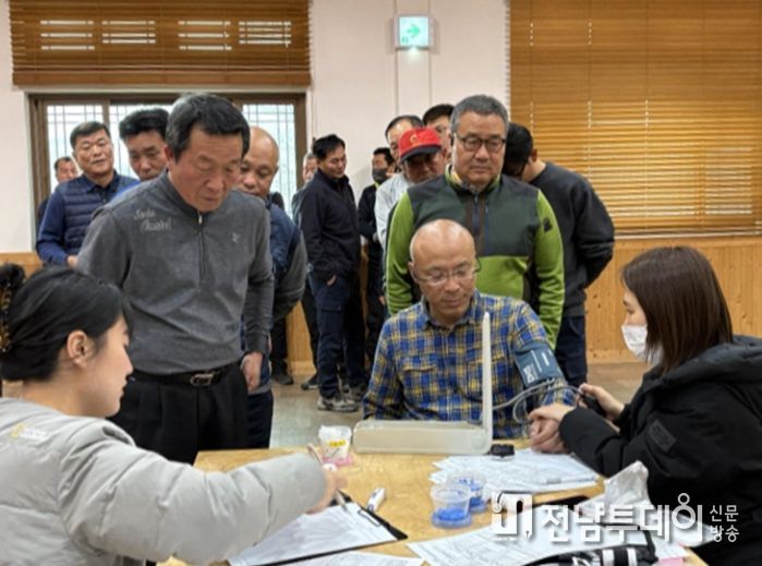 장흥군, 산불전문예방진화대원 산업보건점검 