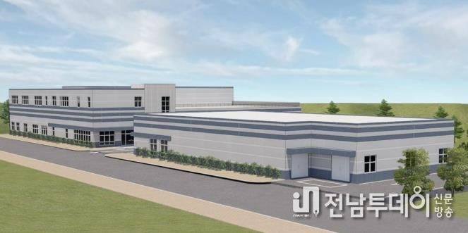 완도군에 조성될 해조류 활성 소재 인증·생산 시설 조감도
