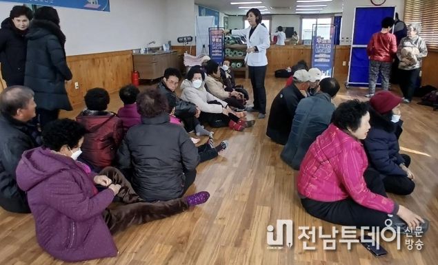 장흥군 보건소, 마을 경로당 건강 지키기 ‘결핵검진’ 시작