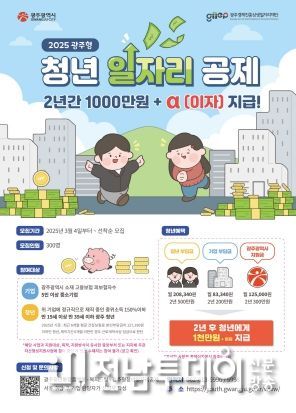 광주광역시, 광주청년 500만원 모으면 1000만원 목돈 준다