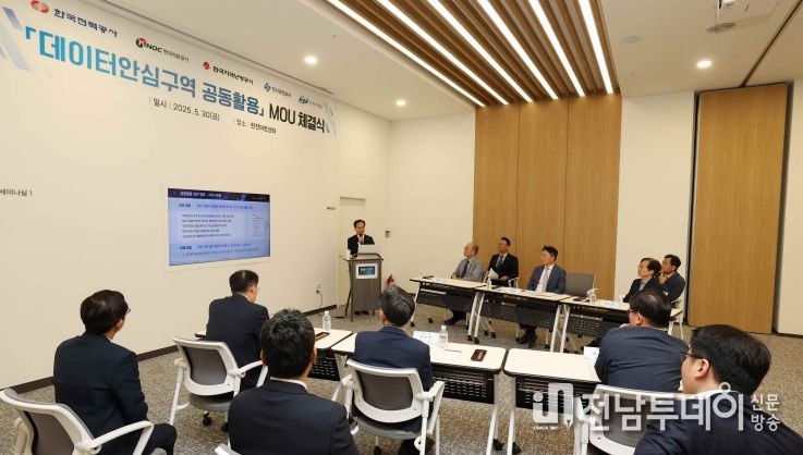 『데이터안심구역 공동활용』업무협약