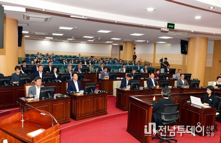 광양시의회, 제338회 제1차 정례회