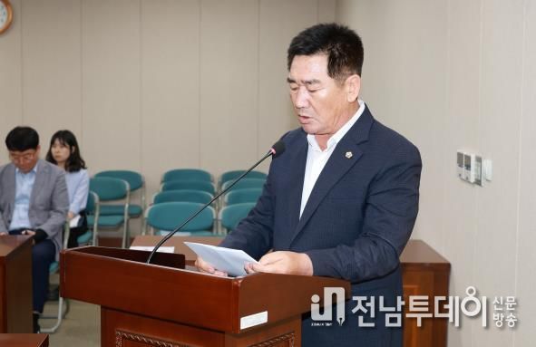 김성일 전남도의원 , ‘쌀 소비 촉진 조례안’ 대표발의