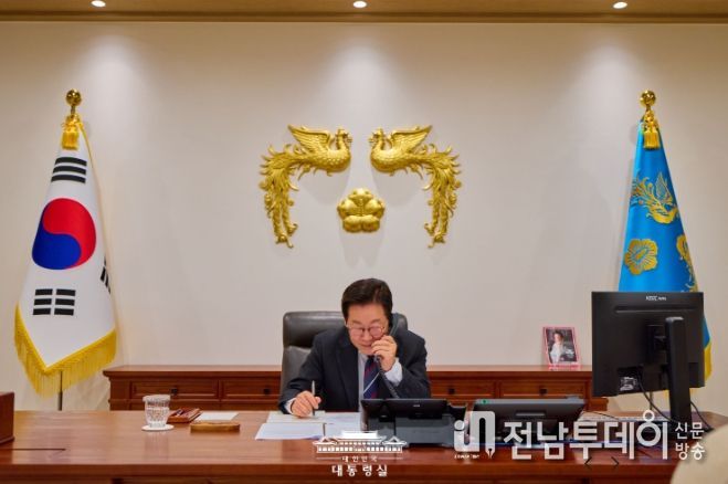 한국·태국 정상 통화(대통령실)