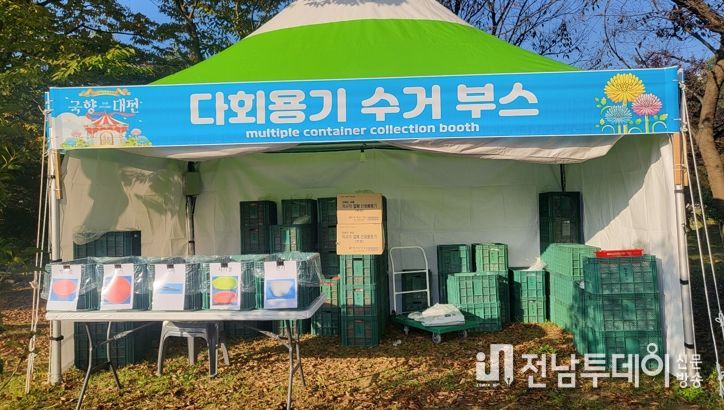 다회용기 반납 부스