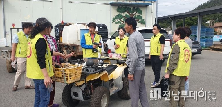 남도사랑진도군봉사단, 어르신의 밤길에 ‘안전의 빛’을 밝히다