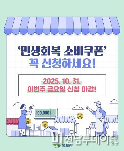 민생회복 소비쿠폰 홍보물