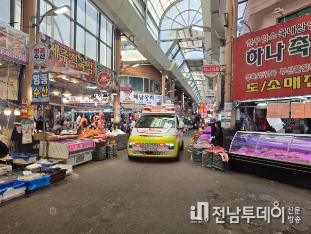 소방차 길터주기와 올바른 구급차 이용을 위한 캠페인