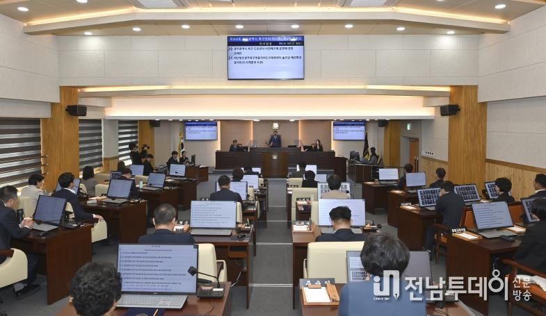 광주광역시 북구의회, 제305회 임시회 마무리