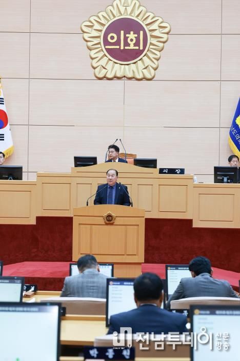 강정일 전남도의원, “생산은 광양이, 결정은 포항이?” 이제는 지역이 주인 되는 구조로!