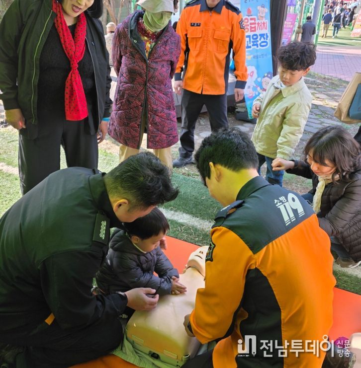 2025 미남축제 119소방안전체험부스 운영