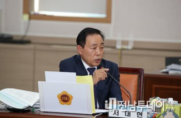서대현 전남도의원, “협약형 특성화고 선정 위한 총력 대응 촉구”