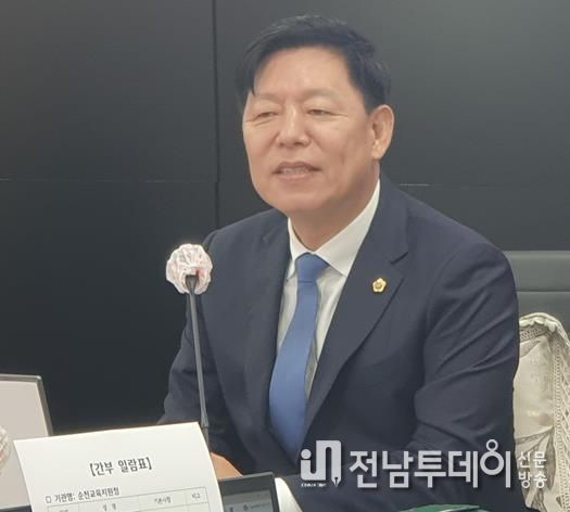 김정희 전남도의회 교육위원장, 순천·담양·고흥·화순 행정사무감사, 현장 중심 교육정책 해법 제시