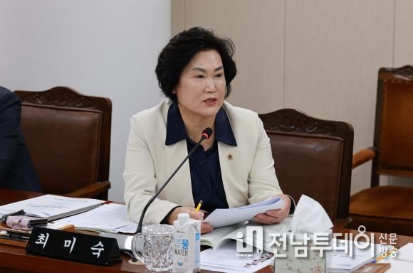 최미숙 전라남도의원 “에너지산업 중심지 전남, ‘에너지복지 선도지역’으로 나아가야”