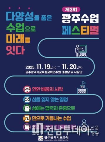 ‘다양성 품은 수업으로 미래를 잇다’ 광주광역시교육청, ‘수업페스티벌’ 연다