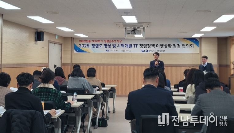 청렴 특별 TF 정책 이행 상황 점검 협의회