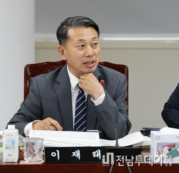 이재태 전라남도의원, “전남도교육청 추경 셀프 감액 '과다'”