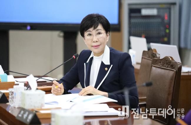 한춘옥 전남도의원, 관광산업 회복과 지속 운영 위한 지원방안 필요