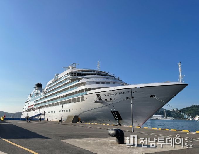 지난 8월 입항한 ‘미츠이 오션후지호’