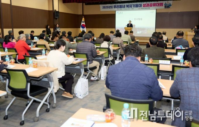 2025년 우리동네 복지기동대 성과 공유대회