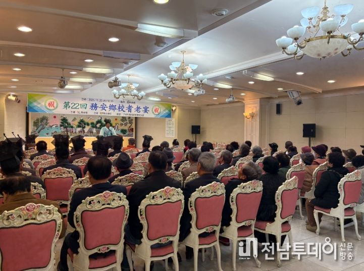 : 지난 20일 진행된 무안향교 기로연 행사