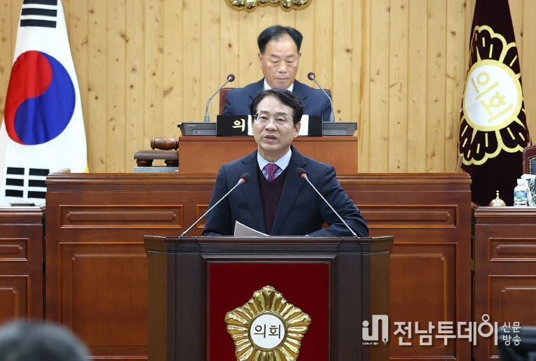 제317회 강진군의회 정례회(시정연설)