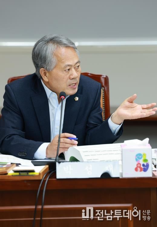 박성재 전남도의원, “국비 반납 줄이고 농어촌 일자리 만드는 투자유치 나서야”
