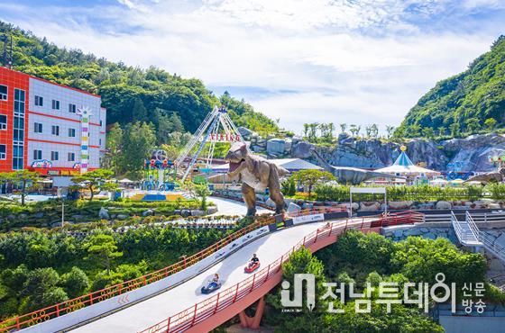 ‘여수 유월드 루지 테마파크’ 전경