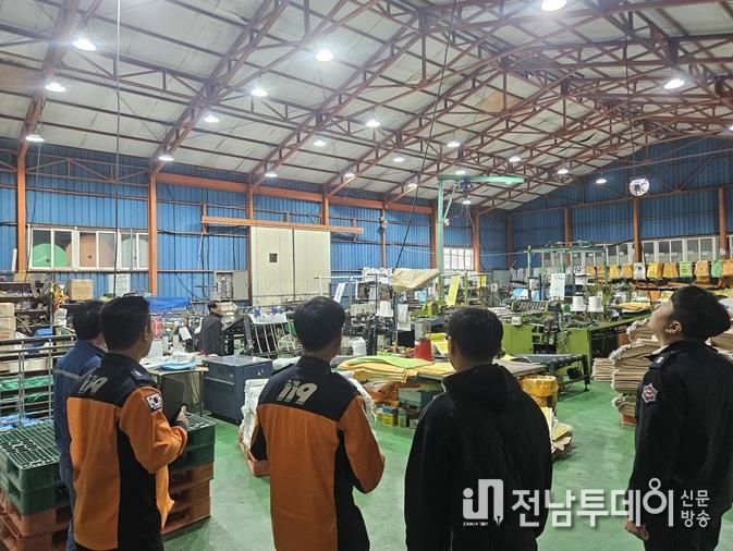 해남소방서, 옥천농공단지 방문 화재예방안전컨설팅 추진