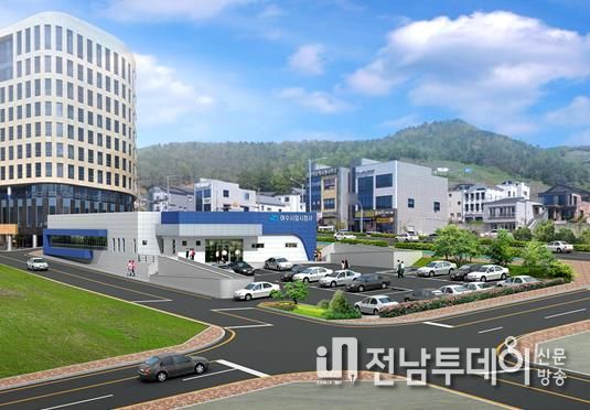 여수시 웅천 임시청사 조감도