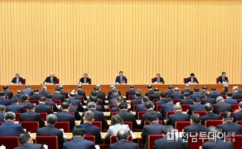 중앙경제업무회의 현장. (사진/신화통신)