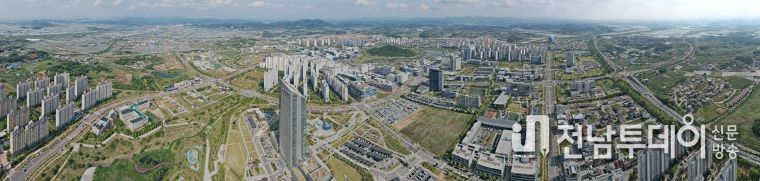 빛가람혁신도시 전경