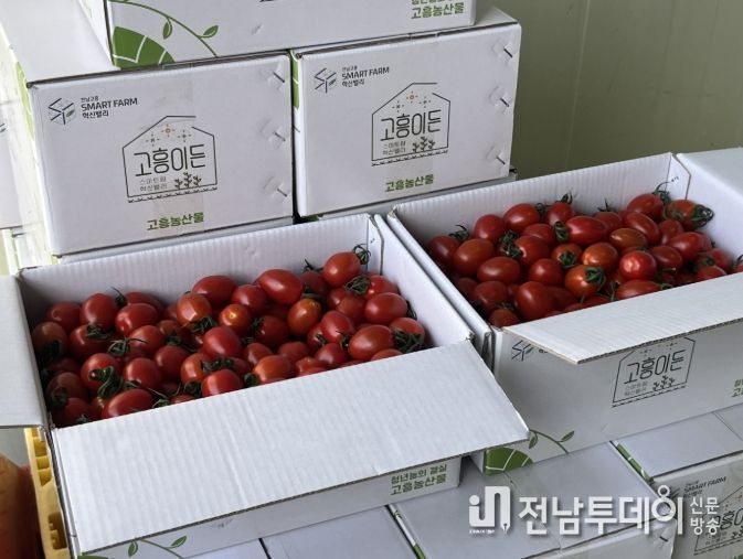 스마트팜 혁신밸리 농산물 공동브랜드 ‘고흥이든’ 개발